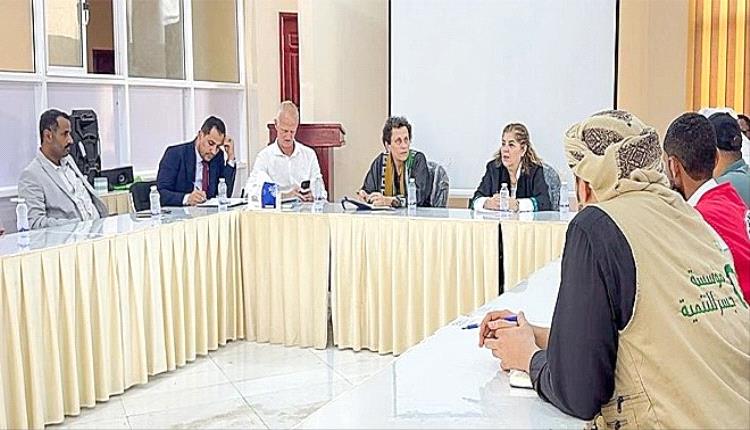 وفد أممي يبحث تعزيز المشاريع التنموية في المهرة