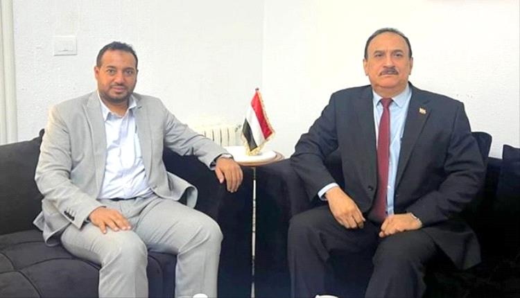 وزير التربية يزور سفارة اليمن في تونس ويشيد بجهود دعم الطلاب