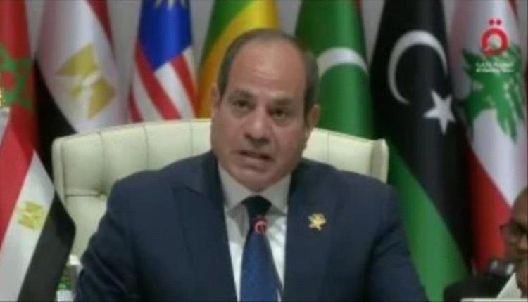 السيسي يحذر من سلوك إسرائيل المنفلت ودوامة التصعيد في المنطقة