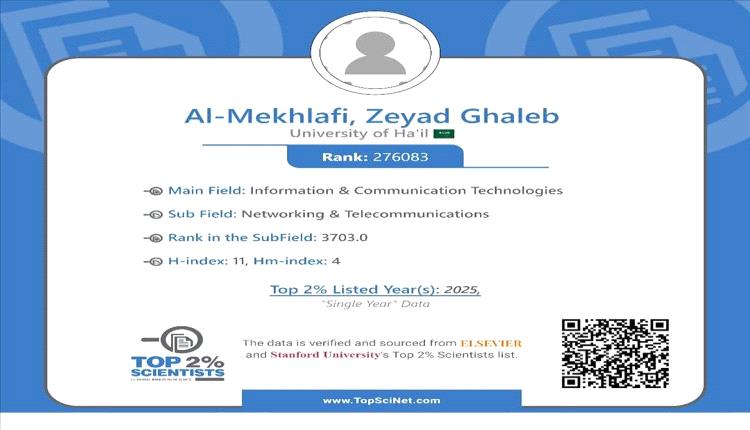 باحثون يمنيون ضمن قائمة أفضل 2% من علماء العالم