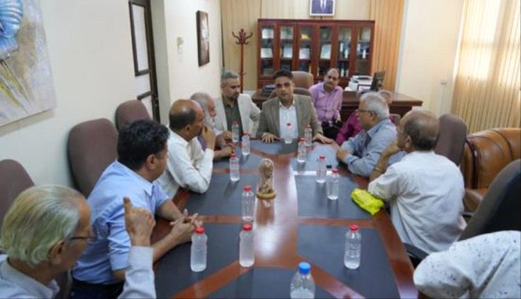 نائب وزير الإعلام وهيئة الانتقالي يؤكدان على عودة إذاعة وتلفزيون عدن لاستئناف دورهما الوطني
