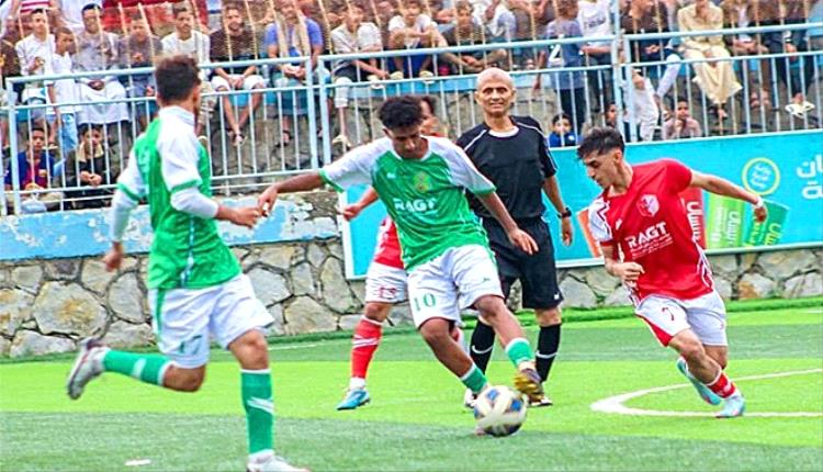 شباب المعافر والرشيد يتواجهان في نهائي بيسان الكروية
