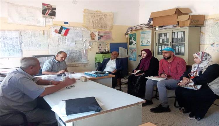 اليونيسف والصحة يتابعان حملة التوعية والتحصين في المسيمير بلحج وسط مخاوف تفشي الشلل والحصبة