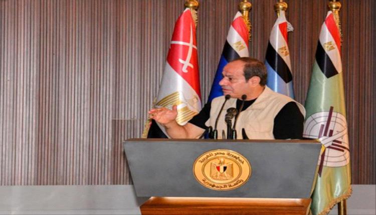 السيسي: لا أحد يطلب مني المخاطرة بحياة المصريين لإدخال المساعدات بالقوة إلى غزة