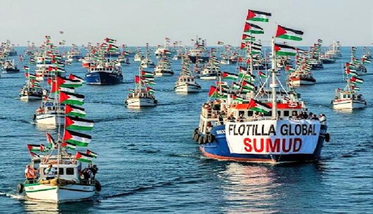 45 سفينة لأسطول الصمود العالمي على بعد 366 ميلاً من غزة.. تفاصيل متفردة