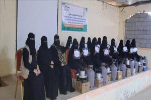 تمكين الناجيات من العنف بأبين مشاريع صغيرة لبناء استقلالية المرأة
