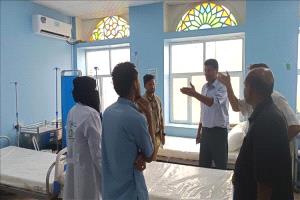 الحديدة تدشين تحسين البنية الصحية في مستشفى حيس بدعم المؤسسة الميدانية الطبية