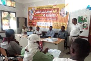 شبوة دورة تدريبية لفرق التحصين استعداداً للجولة الثانية ضد شلل الأطفال