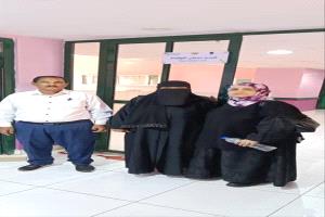 فريق قطاع السكان يتفقد أقسام حديثي الولادة بثلاث مديريات في عدن
