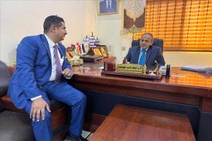 جامعة شبوة تبحث مع وزير التعليم العالي تسهيل الابتعاث وتوسيع الفرص للطلاب