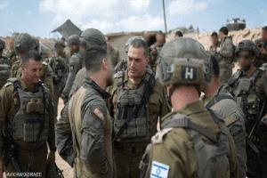 رئيس الأركان الإسرائيلي يتفقد غزة قبيل الهجوم المرتقب