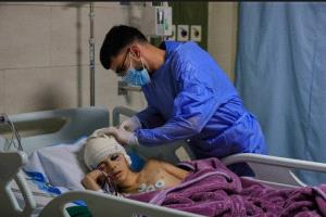 غارة إسرائيلية على النبطية جنوب لبنان توقع 14 جريحاً بينهم أطفال