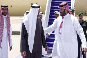 محمد بن زايد يصل السعودية في زيارة أخوية
