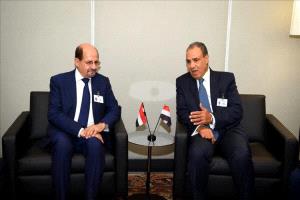 وزيرا خارجية اليمن ومصر يبحثان تعزيز العلاقات الثنائية والتعاون المشترك