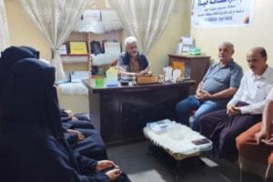 فريق التوجيه والرقابة الرئاسي يطلع على سير عمل مبادرة "ثقافة حياة" بالشحر

