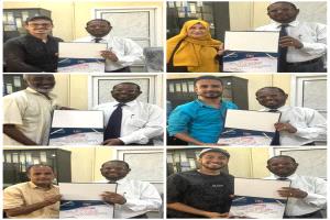 رئيس محكمة صيرة يكرم موظفي المحكمة والنيابة تقديراً لجهودهم المتميزة