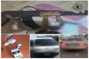 الحزام الأمني بعدن يضبط مطلوبين ومخدرات وسلاح