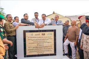 وزير الزراعة يدشن مشاريع استراتيجية لإعادة تأهيل الثروة الحيوانية والطب البيطري في لحج
