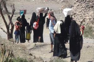 نزوح 384 شخصًا في اليمن خلال أسبوع بسبب الفيضانات والنزاع
