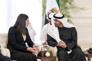 محمد بن زايد يستقبل وزيرة الداخلية الأرمينية لتعزيز التعاون الثنائي