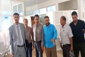 فريق التوجيه الرئاسي يشيد بمستوى الرعاية الصحية في مستشفى محمد بن زايد بالضالع