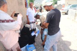 انطلاق الجولة الثانية لحملة التحصين ضد مرض شلل الأطفال بمديرية كرش القبيطة

