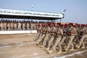 بحضور وزير الدفاع.. عرض عسكري مهيب يكشف جاهزية قوات العمالقة الجنوبية