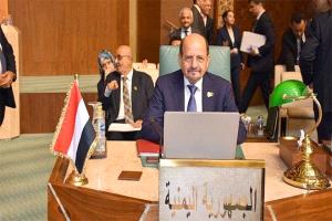 الزنداني في الجامعة العربية: استعادة الدولة اليمنية ركيزة للأمن القومي العربي ورفض شرعنة الانقلاب الحوثي