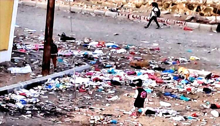 مدرسة وسط القمامة في عدن.. طلاب يواجهون الخطر يوميًا