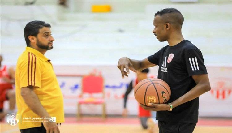 شعب حضرموت يرفع جاهزيته لمواجهة التضامن في بطولة السعودية للسلة