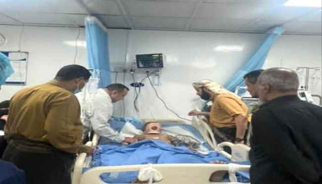 محافظ أبين يطمئن على المصاب دحه الميسري ويوجه بملاحقة الجناة