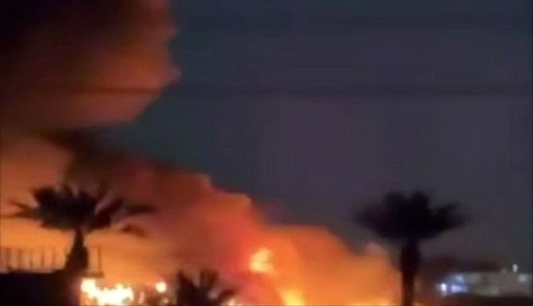 مسيرات إيرانية تستهدف قاعدة فيكتوريا قرب مطار بغداد