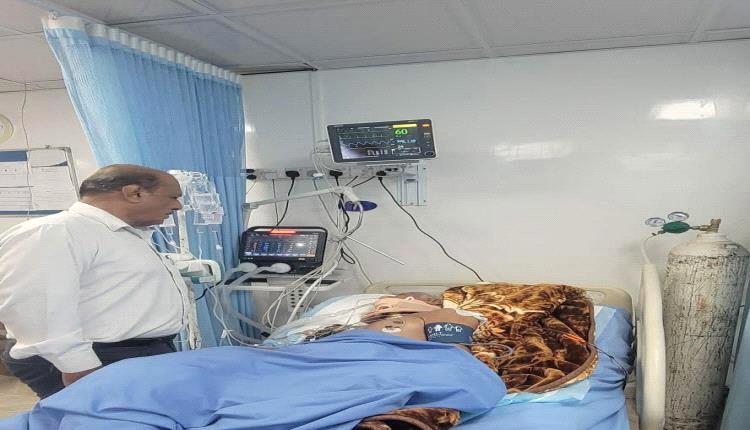 هرهرة يطمئن على الميسري بعد محاولة اغتيال ويؤكد استمرار نضال الجنوب