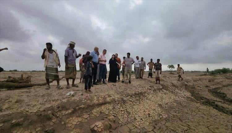 كارثة السيول في ريف المخا تستدعي تدخلاً دولياً عاجلاً