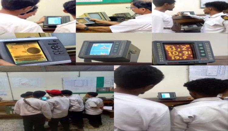 تدريب عملي لطلاب “الملاحة والاصطياد” على تقنيات السونار في المعهد التقني البحري