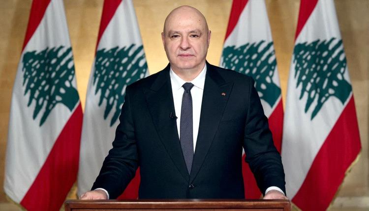 الرئيس اللبناني: سنعمل على "اتفاقات دائمة" بعد وقف إطلاق النار