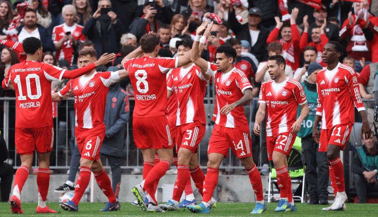 بايرن ميونيخ يتوج بطلاً للدوري الألماني للمرة 35 بعد فوزه على شتوتغارت برباعية في الجولة 30