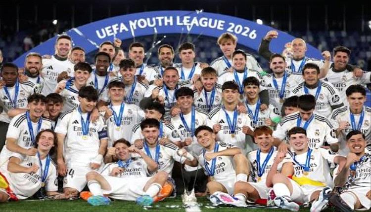 ريال مدريد يتوج بلقب دوري أبطال أوروبا للشباب