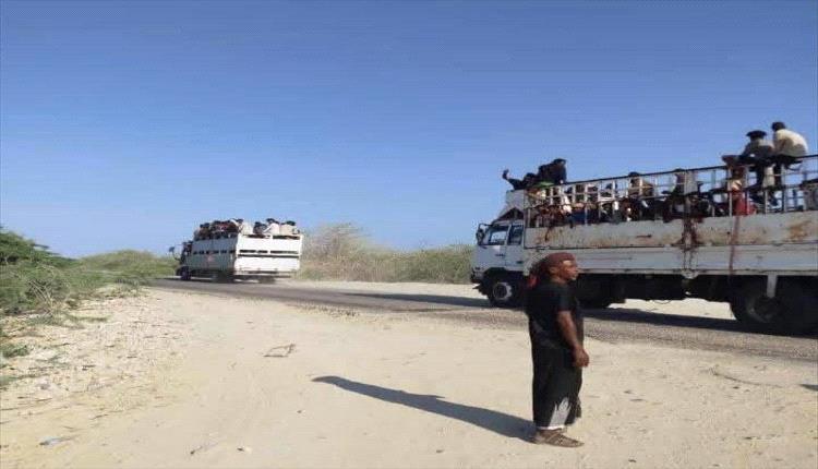 حملة أمنية واسعة في أبين تستهدف شبكات تهريب المهاجرين وسط اشتباكات واعتقالات