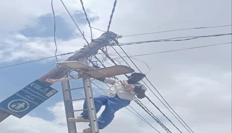 استمرار حملات فصل الربط العشوائي والمزدوج في الحوطة وتبن 
