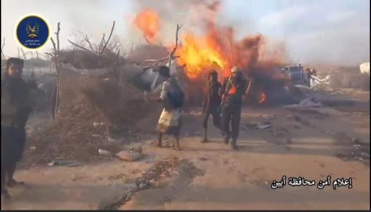 أمن أبين يضبط 25 مهرباً ويعلن إنهاء المرحلة الأولى من معسكرات التهريب في أحور