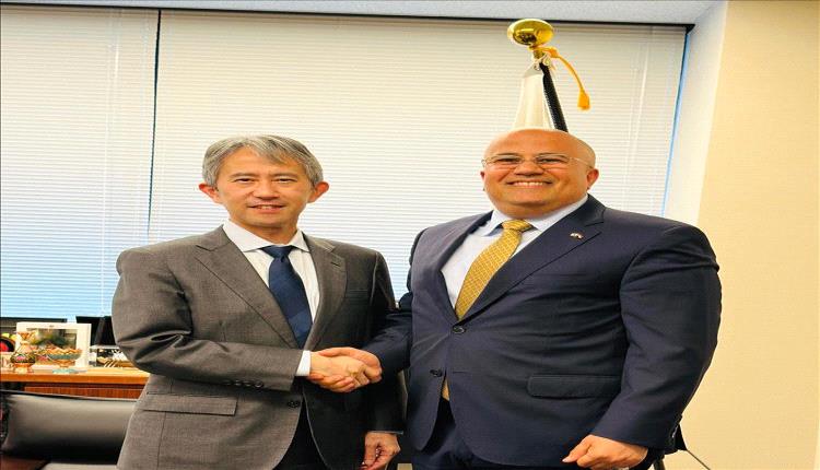 اليمن واليابان تبحثان تعزيز التعاون الثنائي وتوسيع مجالات الدعم