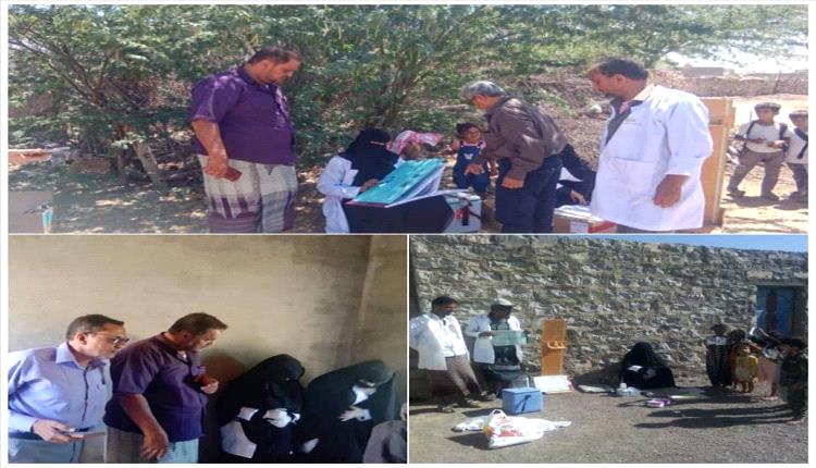 اختتام حملة صحية متنقلة لدعم الأمومة والطفولة في القرى البعيدة