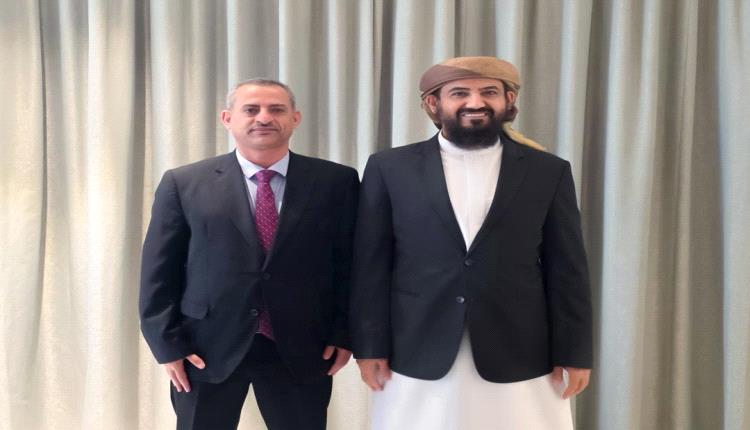 المحرّمي يبحث مع وكيل وزارة التخطيط والتعاون الدولي دعم الخدمات والرواتب وتعزيز الشراكة التنموية