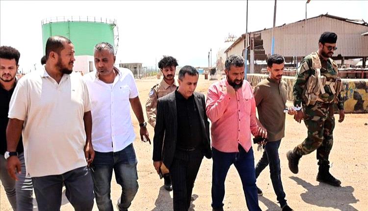 اللجنة المكلفة بمتابعة شؤون تفقد منشأة غاز البريقة لضبط الاختلالات وتعزيز التموين