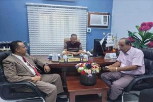 لقاء مشترك في المعلا لبحث تعزيز التعاون بين السلطة المحلية والحراك الثوري بعدن