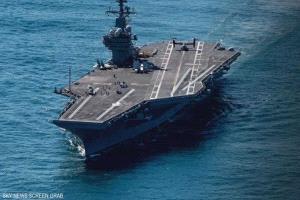 وصول حاملة الطائرات "جورج بوش" إلى الشرق الأوسط يعزز الحشد البحري الأميركي