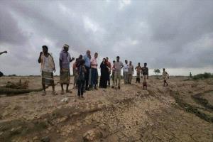 كارثة السيول في ريف المخا تستدعي تدخلاً دولياً عاجلاً