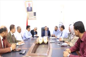 عدن تبحث تأسيس جامعة الضالع وتطوير التعليم العالي