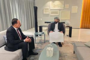 المحرّمي يبحث مع وزير الأشغال العامة والطرق أوضاع الوزارة 